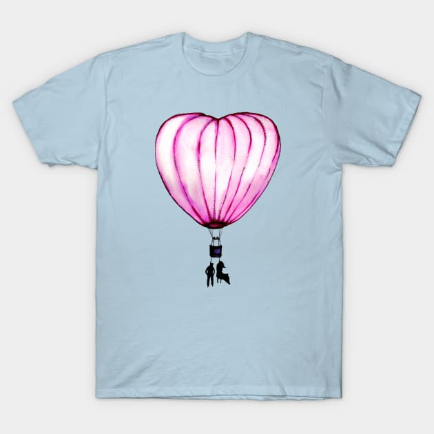 Suicide Love T-Shirt by LVBart